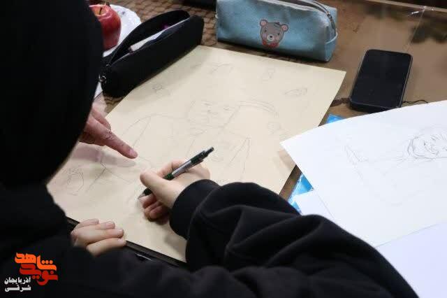 برگزاری کارگاه آموزشی کارتون و پوستر با محوریت دفاع مقدس در آذربایجانشرقی برگزاری کارگاه آموزشی کارتون و پوستر با محوریت دفاع مقدس در آذربایجانشرقی