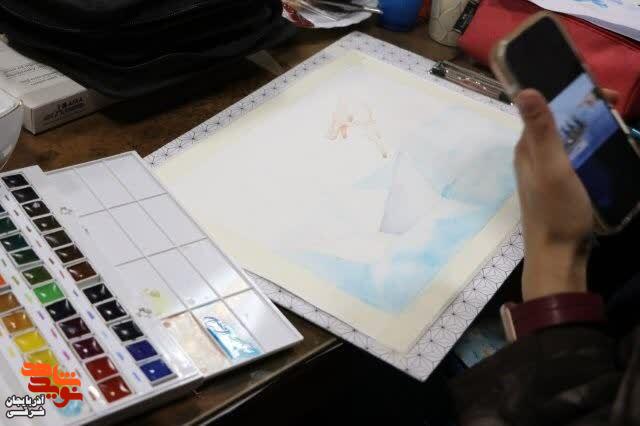 برگزاری کارگاه آموزشی کارتون و پوستر با محوریت دفاع مقدس در آذربایجانشرقی برگزاری کارگاه آموزشی کارتون و پوستر با محوریت دفاع مقدس در آذربایجانشرقی