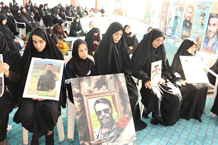 مراسم گرامیداشت چهلمین روز شهادت شهدای امنیت گیلان