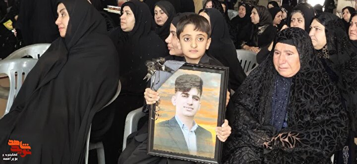 مراسم چهلم شهدای فتنه صهیونی آمریکایی در یاسوج + تصاویر