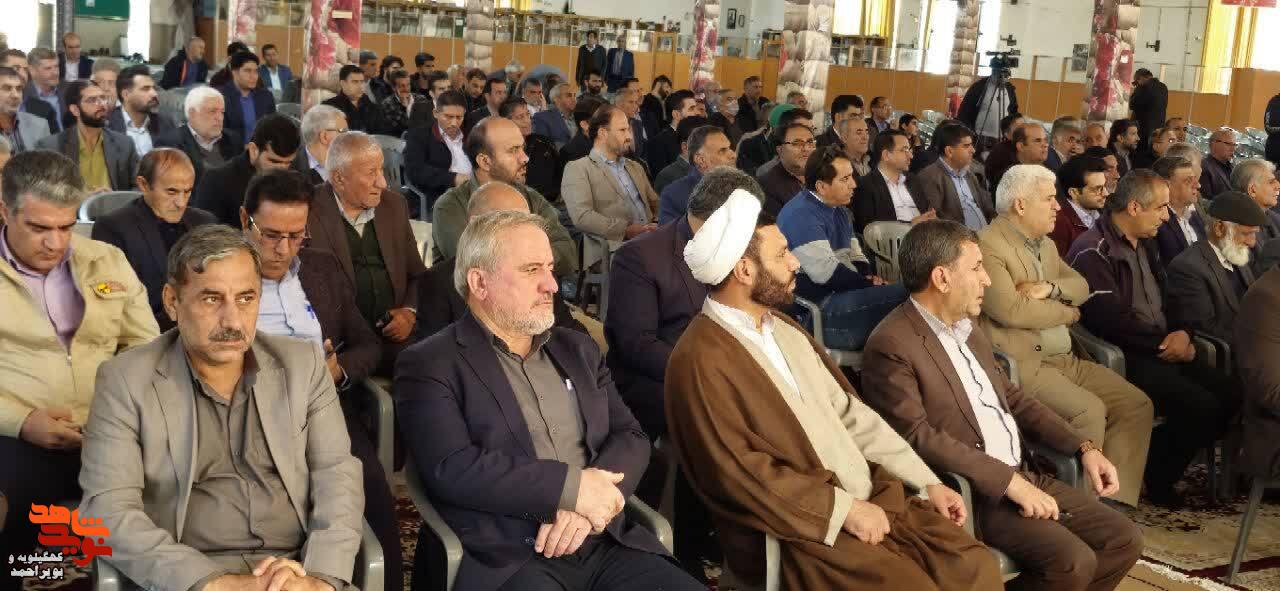 مراسم چهلم شهدای فتنه صهیونی آمریکایی در یاسوج + تصاویر