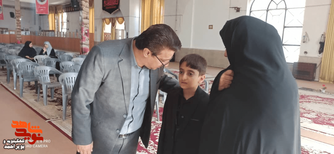 مراسم چهلم شهدای فتنه صهیونی آمریکایی در یاسوج + تصاویر