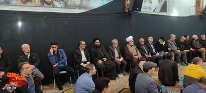 تصاویر/ حضور مدیرکل بنیاد شهید و امور ایثارگران مازندران در مراسم ملی و سراسری اربعین شهدای فتنه آمریکایی صهیونی در ساری