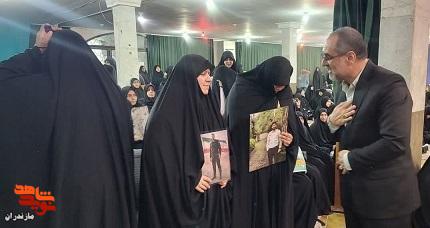 تصاویر/ حضور مدیرکل بنیاد شهید و امور ایثارگران مازندران در مراسم ملی و سراسری اربعین شهدای فتنه آمریکایی صهیونی در ساری