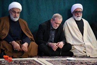 آیین بزرگداشت اربعین شهدای فتنه آمریکایی و صهیونیستی در حرم مطهر رضوی