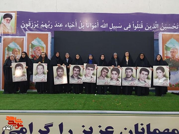 یادواره شهدای زمین فوتبال چوار برگزار شد