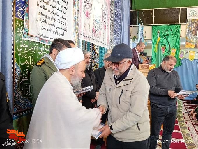 تجلیل از جانبازان در نماز جمعه کلاردشت