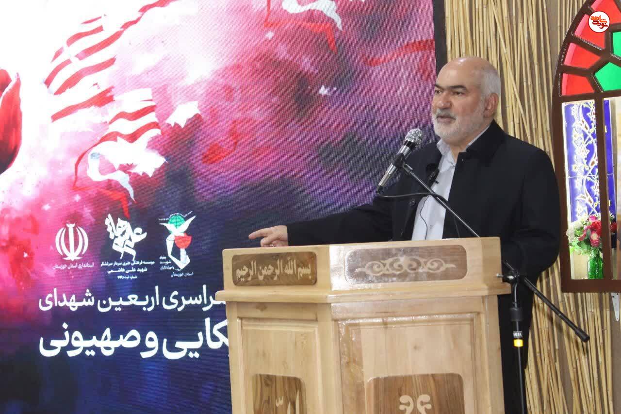 گزارش تصویری/ مراسم ملی و سراسری اربعین شهدای فتنه آمریکای و صهیونیستی دیماه ۱۴۰۴ در اهواز