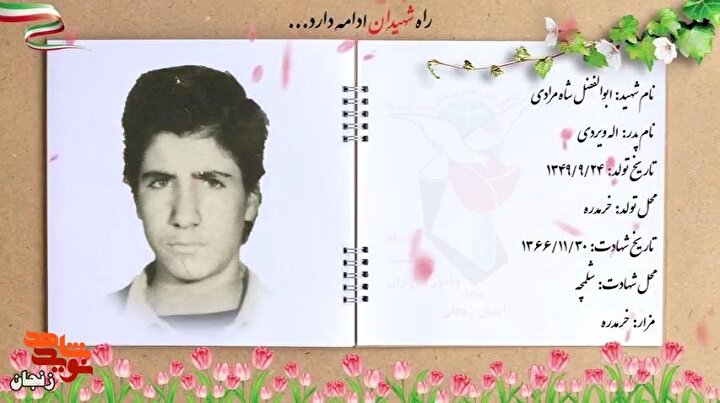 کلیپ/ یاد و خاطر شهدای والامقام سی ام بهمن ماه استان زنجان گرامی باد