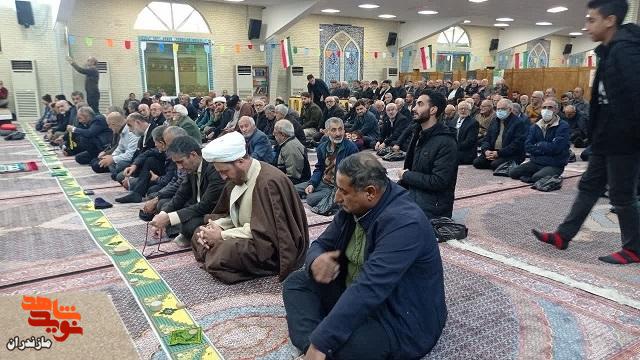 تصاویر/ برگزاری مراسم گرامیداشت میلاد بزرگ علمدار کربلا در تنکابن