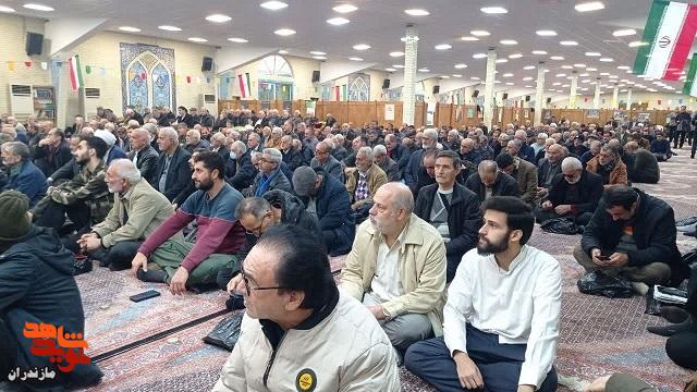 تصاویر/ برگزاری مراسم گرامیداشت میلاد بزرگ علمدار کربلا در تنکابن