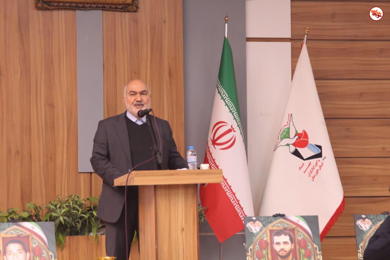 گزارش تصویری/ آیین تجلیل از مقام آوران ورزشکار جانباز در اهواز