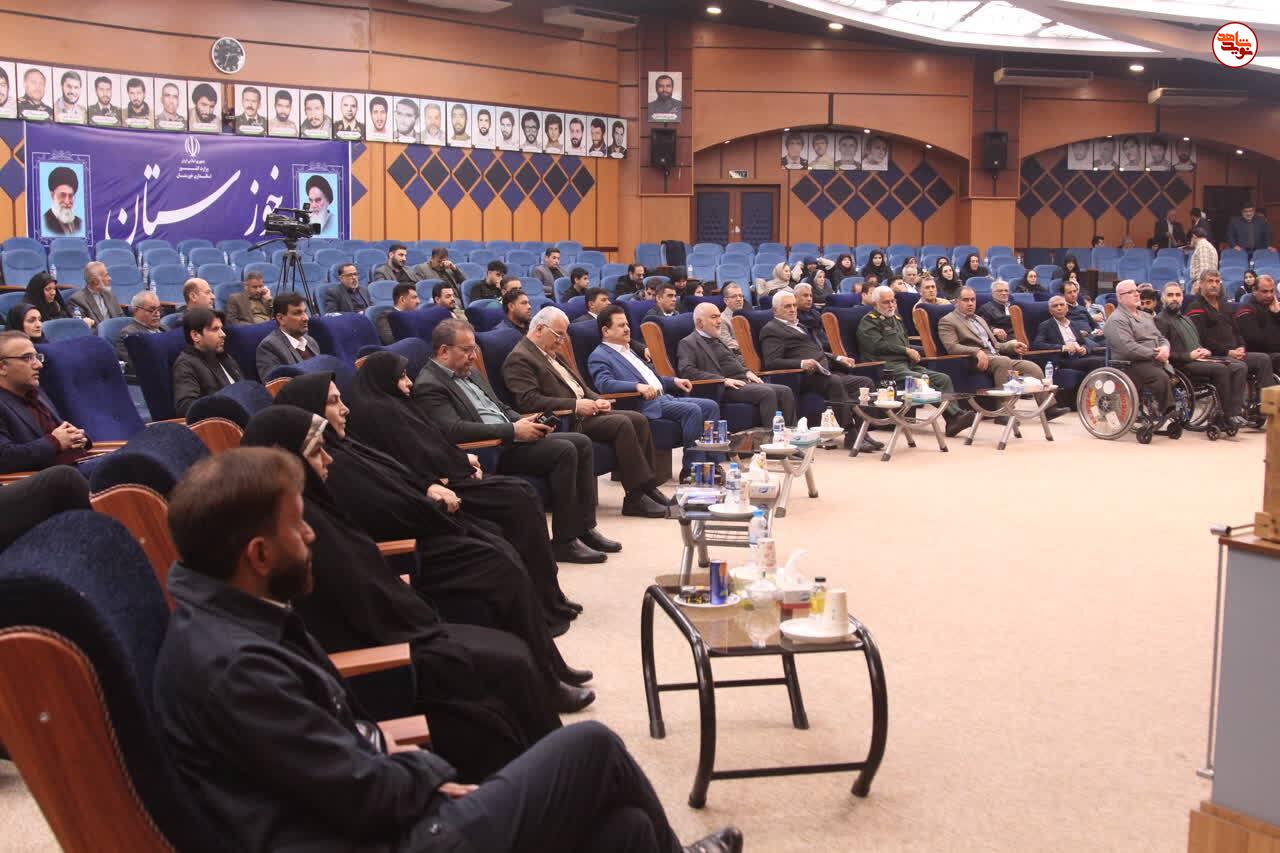 گزارش تصویری/ آیین تجلیل از مقام آوران ورزشکار جانباز در اهواز