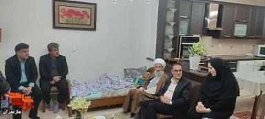 دیدار نماینده ولی فقیه و مدیرکل بنیاد شهید و امورایثارگران مازندران از جانباز «مهدی رزاقی» در ساری دیدار نماینده ولی فقیه و مدیرکل بنیاد شهید و امورایثارگران مازندران از جانباز «مهدی رزاقی» در ساری