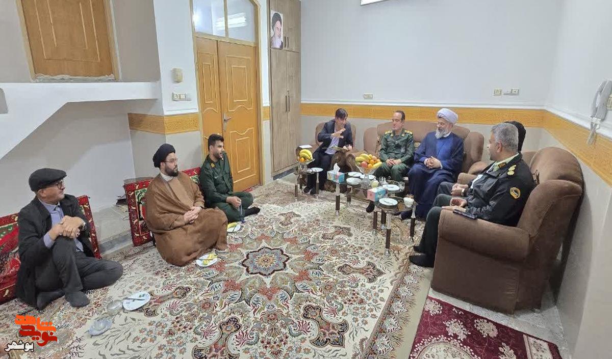 دیدار امام جمعه شهرستان دشتی با سه تن از جانبازان سرافراز دفاع مقدس دیدار امام جمعه شهرستان دشتی با سه تن از جانبازان سرافراز دفاع مقدس