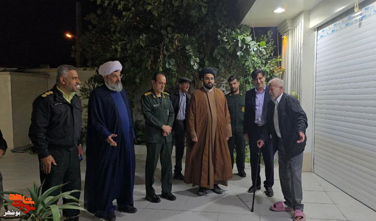 دیدار امام جمعه شهرستان دشتی با سه تن از جانبازان سرافراز دفاع مقدس دیدار امام جمعه شهرستان دشتی با سه تن از جانبازان سرافراز دفاع مقدس