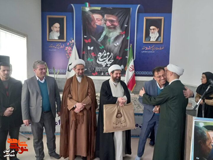 مراسم تکریم از جانبازان در شهرستان فاروج+تصاویر