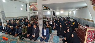 یادواره شهدای بمباران دهستان اَرَمو شهرستان دره شهر برگزار شد