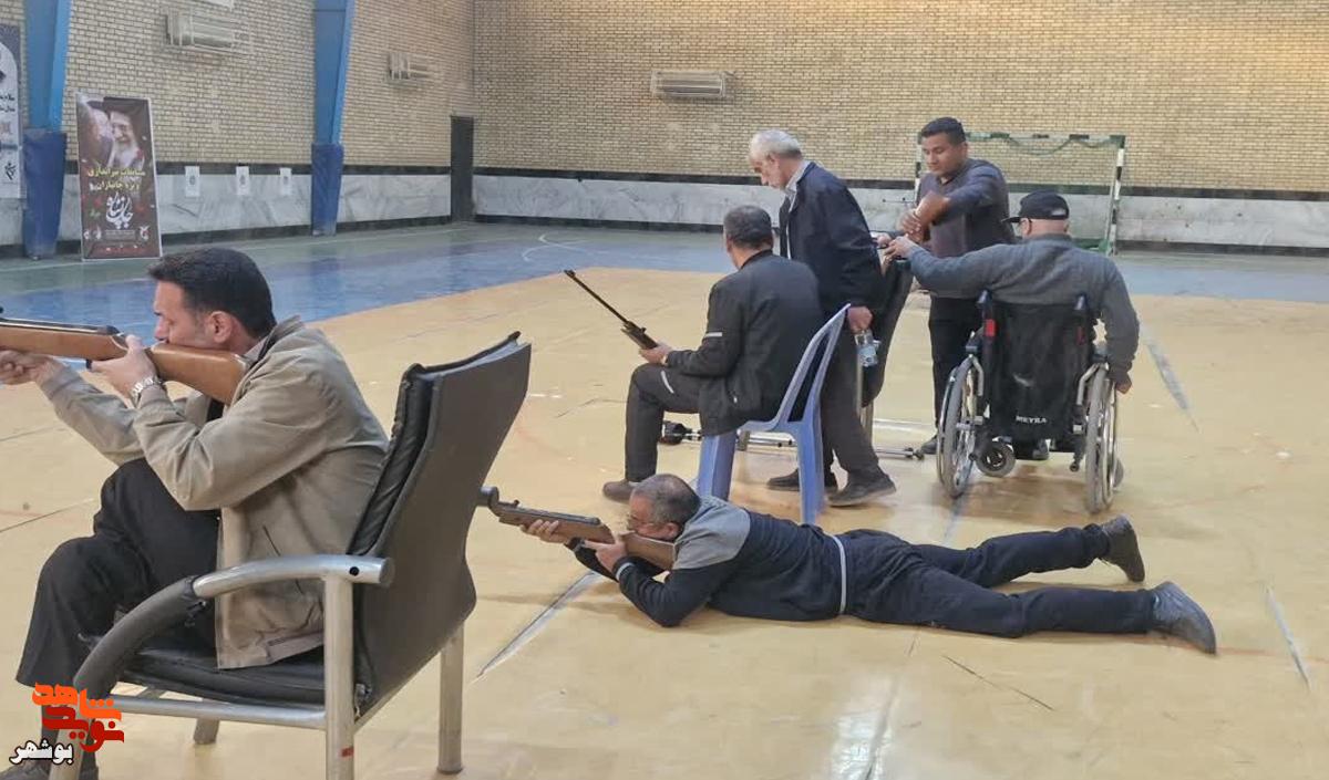 برگزاری مسابقات تیراندازی جانبازان شهرستان دشتستان برگزاری مسابقات تیراندازی جانبازان شهرستان دشتستان