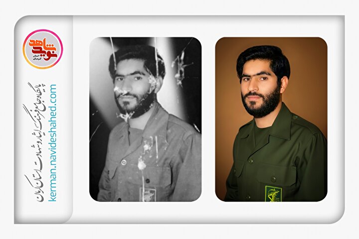 بازسازی چهره شهید شاخص سال ۱۴۰۴ کرمان در پایگاه نوید شاهد