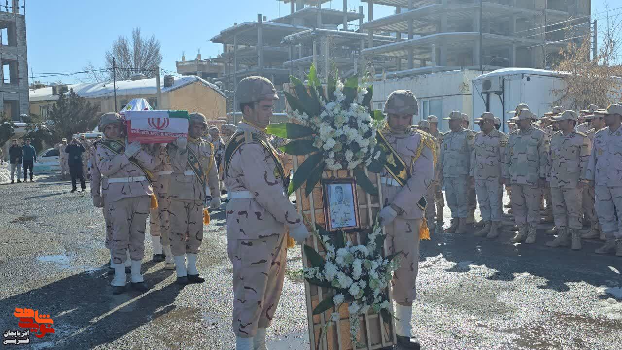 مراسم تشییع شهید مرزبانی، شهرستان سردشت مراسم تشییع شهید مرزبانی، شهرستان سردشت