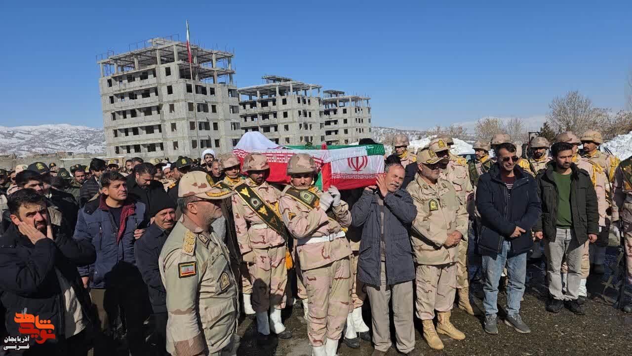 مراسم تشییع شهید مرزبانی، شهرستان سردشت مراسم تشییع شهید مرزبانی، شهرستان سردشت