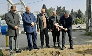 کلنگ یادمان حماسه اسلامی ۶ بهمن و شهدای جنگل آمل به زمین زده شد