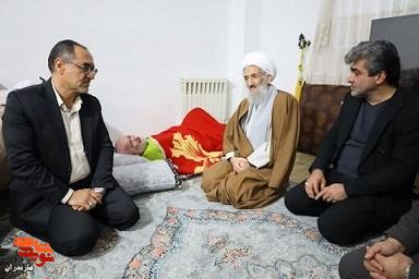 دیدار نماینده ولی فقیه و مدیرکل بنیاد مازندران از پنج جانباز در ساری دیدار نماینده ولی فقیه و مدیرکل بنیاد مازندران از پنج جانباز در ساری