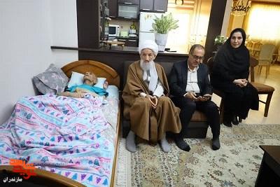 دیدار نماینده ولی فقیه و مدیرکل بنیاد مازندران از پنج جانباز در ساری دیدار نماینده ولی فقیه و مدیرکل بنیاد مازندران از پنج جانباز در ساری
