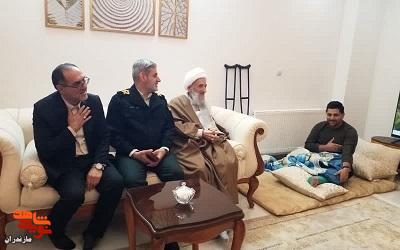 دیدار نماینده ولی فقیه و مدیرکل بنیاد مازندران از پنج جانباز در ساری دیدار نماینده ولی فقیه و مدیرکل بنیاد مازندران از پنج جانباز در ساری