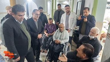 تصاویر/دیدار مدیرکل بنیاد مازندران با جانبازان نخاعی