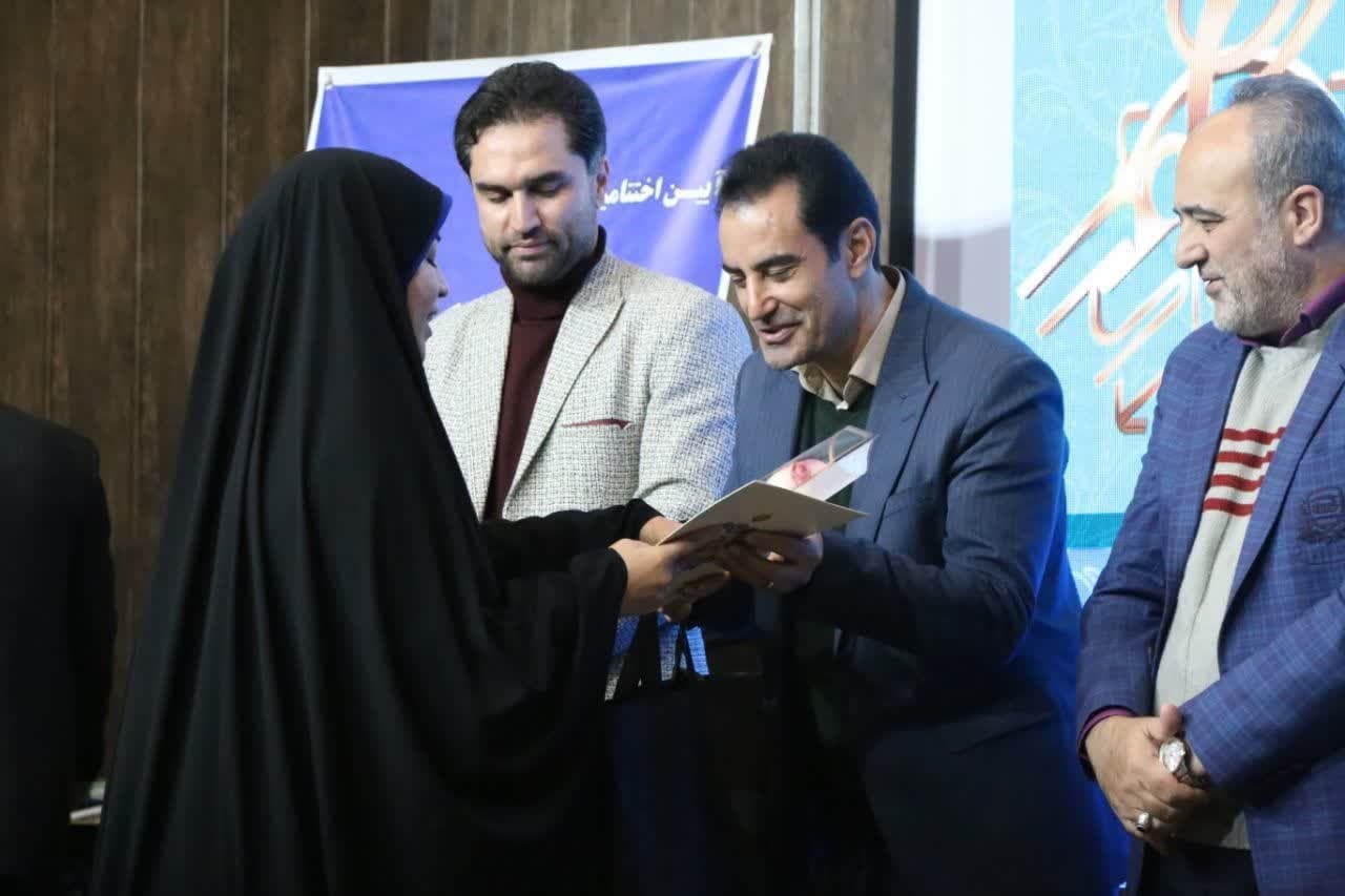 زهرا محبی در جشنواره رسانه‌ای ابوذر خوش درخشید