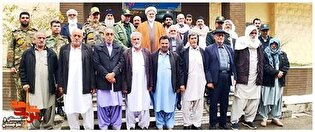 تجلیل از ۲۰ جانباز ارتش در خاش