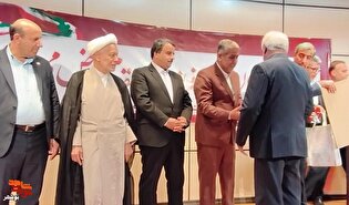 تجلیل از جانبازان معزز شاغل در بانک ملت با حضور مدیرکل بنیاد شهید بوشهر