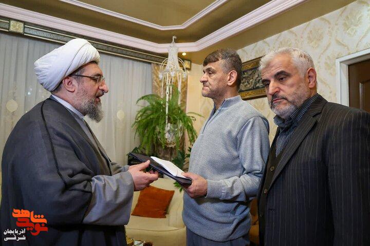 دیدار نماینده ولیفقیه در آذربایجان شرقی با جانبازان سرافراز انقلاب و دفاع مقدس دیدار نماینده ولیفقیه در آذربایجان شرقی با جانبازان سرافراز انقلاب و دفاع مقدس