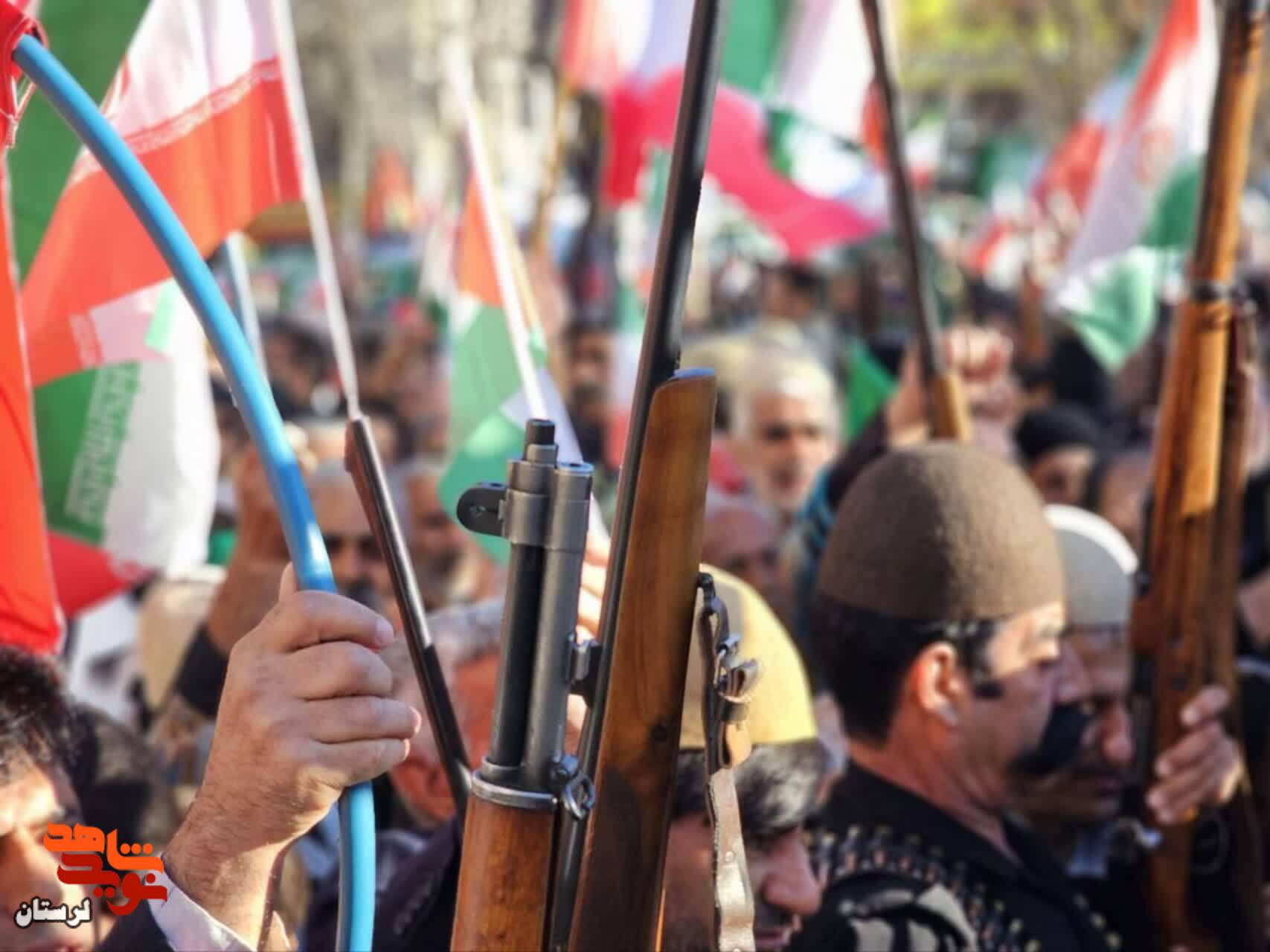 اجتماع عشایر لرستان در خونخواهی قائد امت، امام شهید
