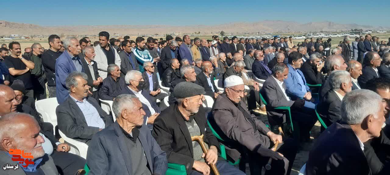 تشییع پیکر مطهر شهید «احمدرضا حیدری پادروند» در رومشکان