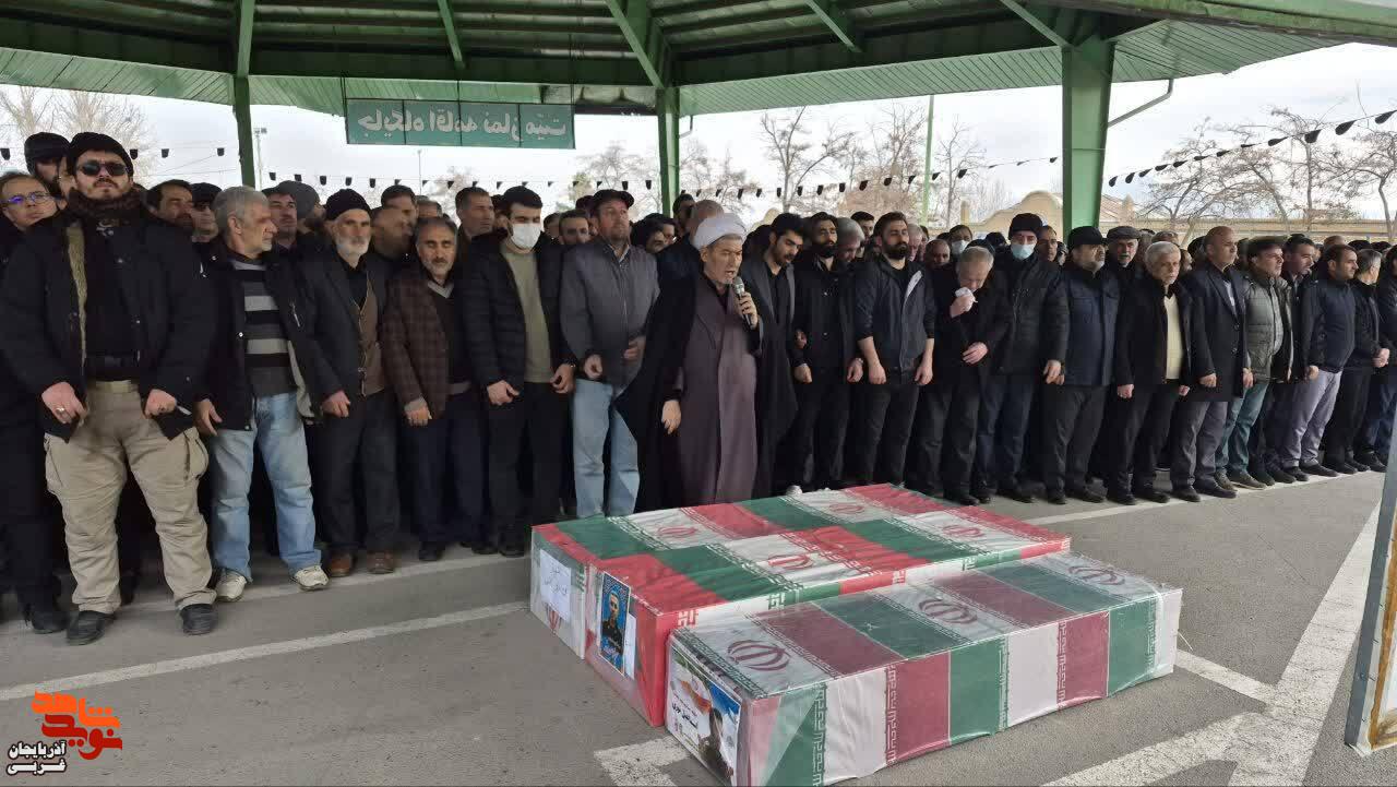تشییع پیکر ۴ شهید حملات آمریکایی و صهیونیستی به ارومیه تشییع پیکر ۴ شهید حملات آمریکایی و صهیونیستی به ارومیه