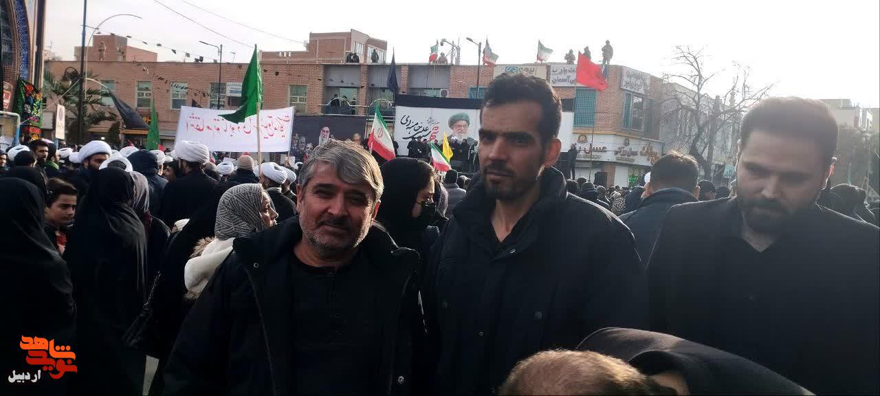 تجمع بزرگ عاشورایی مردم بصیر و ولایی اردبیل+ عکس