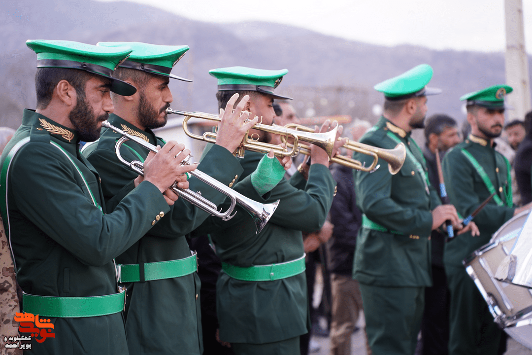 عکس| استقبال از پیکر دو شهید والامقام در یاسوج