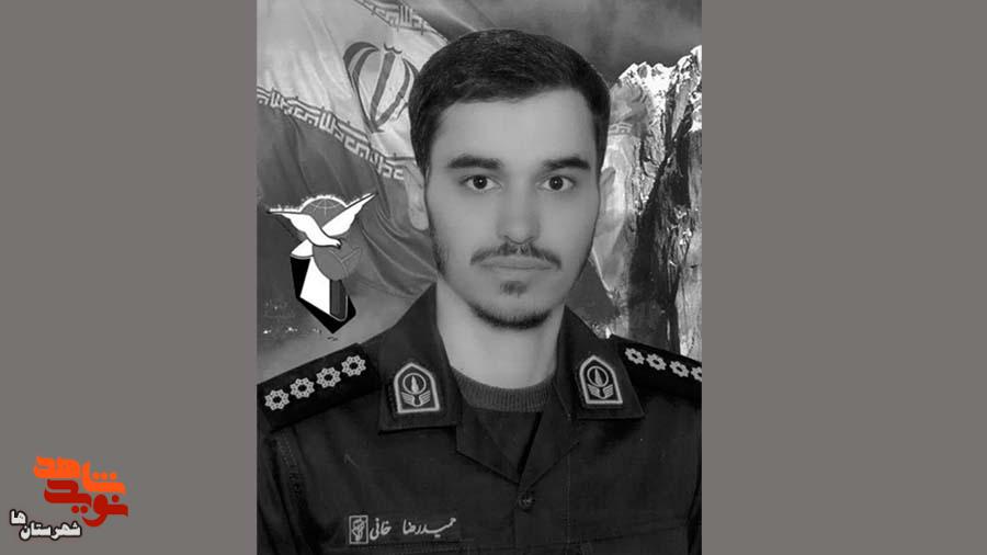 پیکر شهید سروان پاسدار «حمیدرضا خانی» تشییع میشود پیکر شهید سروان پاسدار «حمیدرضا خانی» تشییع میشود