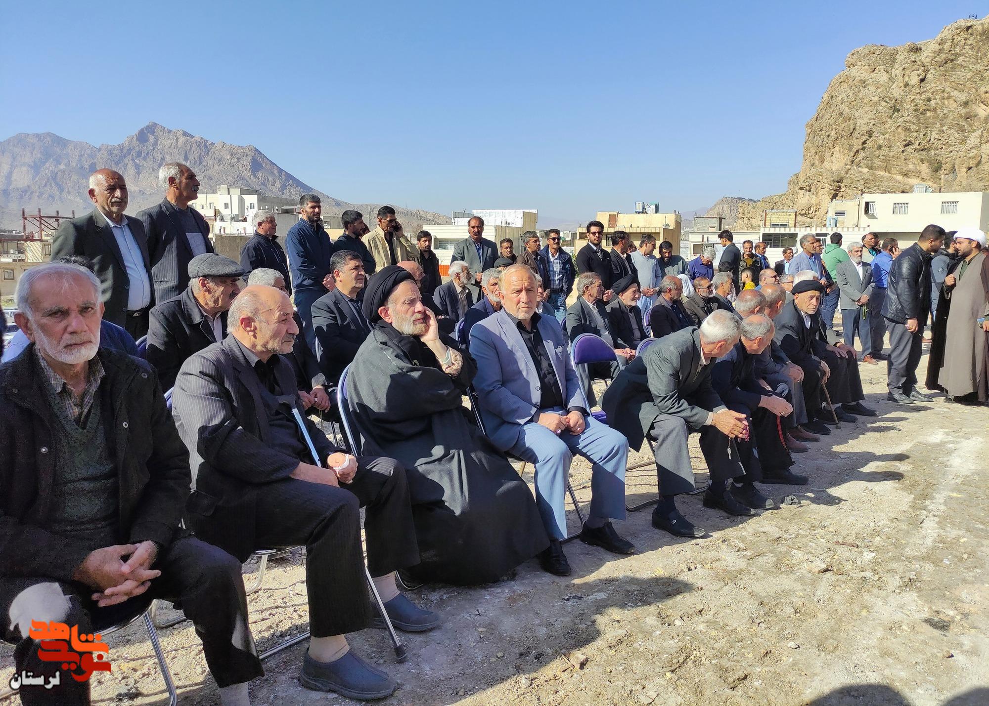 تشییع پیکر شهید مدافع وطن«حاج محمد بختیاری» در خرم آباد