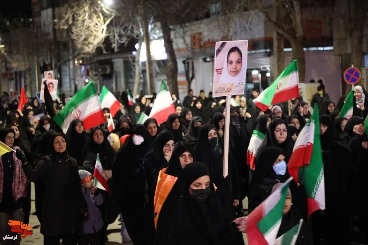 الیگودرزی ها برای آقای شهیدشان فریاد انتقام سر دادند