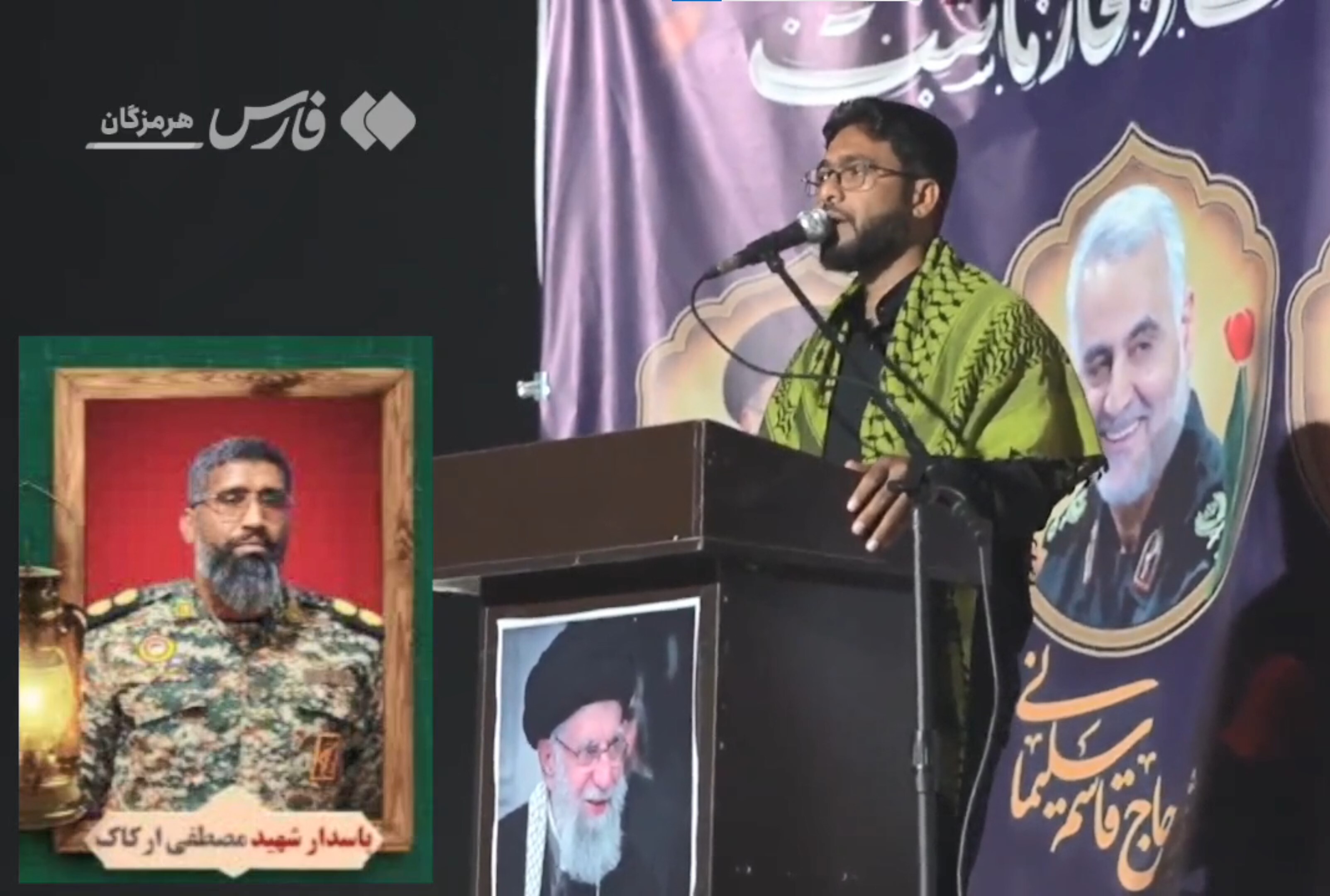 شاعر بومی بیکاهی برای شهید «مصطفی ارکاک» شعر دو بیتی خواند شاعر بومی بیکاهی برای شهید «مصطفی ارکاک» شعر دو بیتی خواند