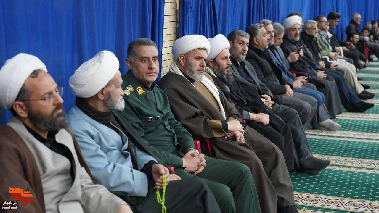 مراسم شام غریبان هفت شهید والا مقام شهرستان خوی
