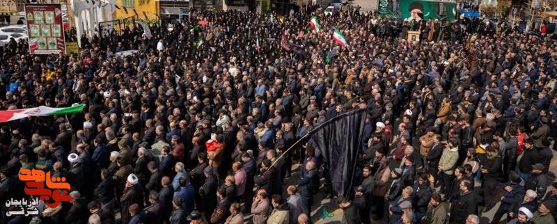 تشییع شهدای کلانتری ۱۴ خامنه برگزار شد تشییع شهدای کلانتری ۱۴ خامنه برگزار شد