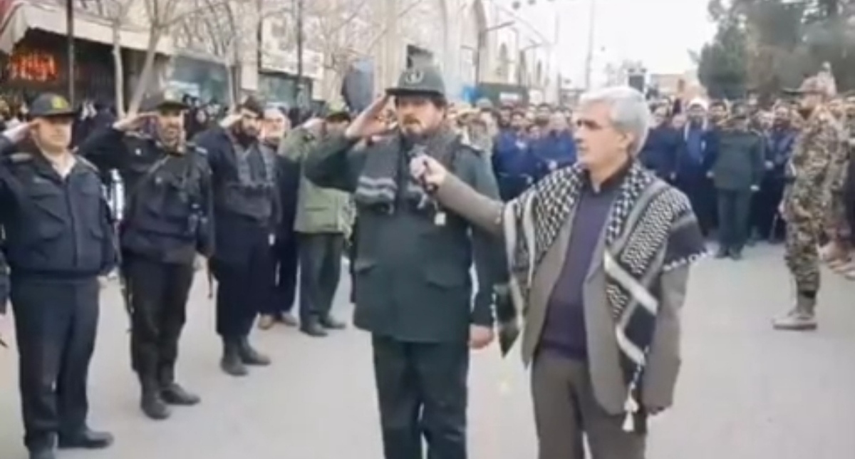 سلام نظامی پدر به پسر/ کلیپ