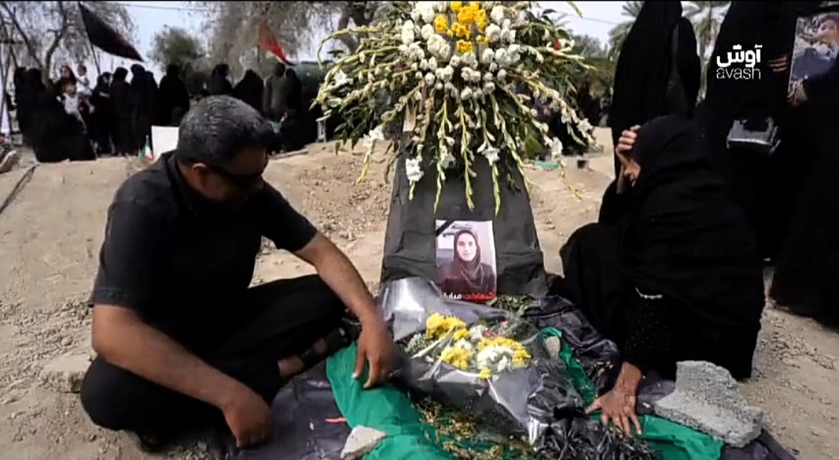 لالایی مادر برای عروسِ شهیدش/ کلیپ