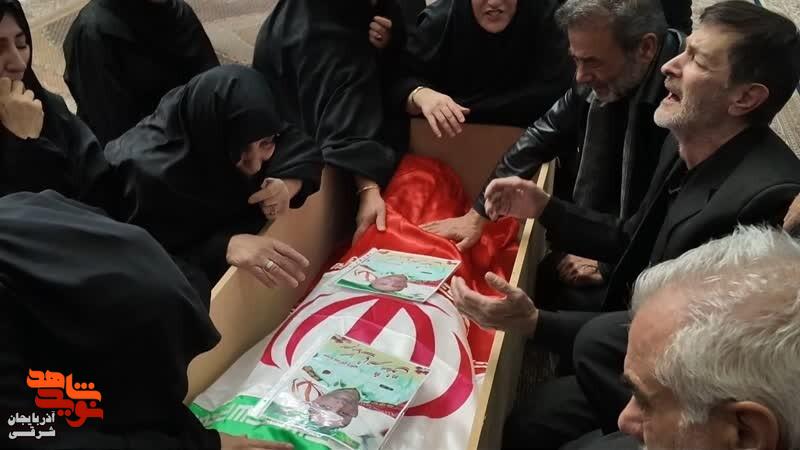 مدیرکل و کارکنان بنیاد شهید آذربایجان شرقی در کنار خانواده‌های شهدای «جنگ رمضان»