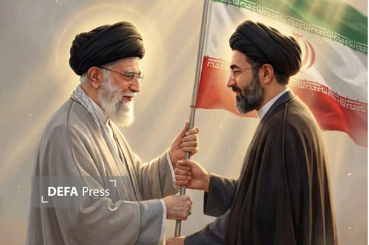 بیعت هزاران نفر از خانواده شهدا با امام سید مجتبی حسینی خامنه‌ای مدظله العالی